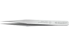 Зубр 222111 прямой антимагнитный пинцет 120мм, сверхтонкие заостренные губки Профессионал