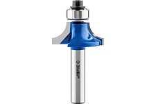 Зубр 28701-28.6 фреза кромочная калевочная (D=28,6мм, l=12,7мм, S=8мм, радиус 7,95мм) Профессионал