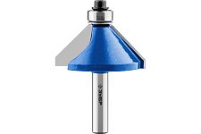 Зубр 28711-44.5 фреза фасочная (D=44.5мм, l=21мм, S=8мм, угол 45гр. радиус 12,7мм)