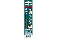 Kraftool 15345-05 полотна для ручного лобзика, ювелирные, двойной зуб №5