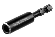 Kraftool 26801-60 магнитный держатель для бит для ударных шуруповертов, хвост - 1/4"
