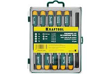 Kraftool 25616-H12 набор отвёрток для точных работ 12 предметов в боксе X-Telecom