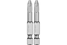 Kraftool 26121-2-50-2 биты торсионные PH2х50мм (2шт.) Е 1/4'' X-Drive