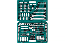 Kraftool 27888-H216 набор инструмента универсальный 216 предметов 1/2''+3/8''+1/4'' X-Drive-216