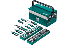 Kraftool 27978-H99 набор инструмента универсальный 99 предметов 1/2''+1/4'' GRAND-99