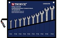 Thorvik CRWS10TB набор ключей трещоточных 10 предметов 8-24мм 53468