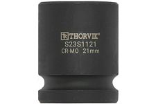 Thorvik S23S1121 головка торцевая ударная 21мм, 1/2"DR 54401