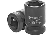 Thorvik IS01217 головка торцевая 17мм, 1/2"DR 53412