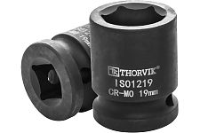 Thorvik IS01219 головка торцевая ударная 19мм, 1/2"DR 53414