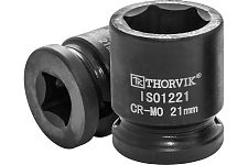 Thorvik IS01221 головка торцевая ударная 21мм, 1/2"DR 53417