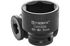 Thorvik IS01236 головка торцевая ударная 36мм, 1/2"DR 53429