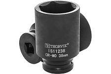 Thorvik IS11238 головка торцевая ударная глубокая 38мм, 1/2"DR 53462