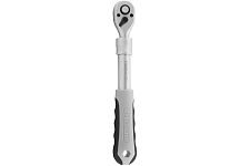 Thorvik S3R572 рукоятка трещоточная 1/2"DR, 72 зубца, телескопическая 54215