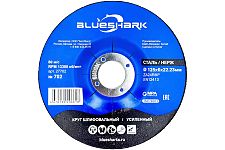 Blueshark 27702 диск зачистной по металлу/нержавеющей стали 125х6,0х22,23мм №702, тип 27, ZA24RBF