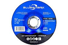Blueshark 27706 диск зачистной по металлу/нержавеющей стали 180х6,0х22,23мм №706, тип 27, ZA24RBF